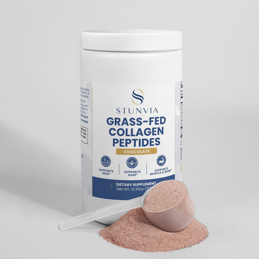 Stunvia Grass-Fed Collagen Peptides (Chocolate)