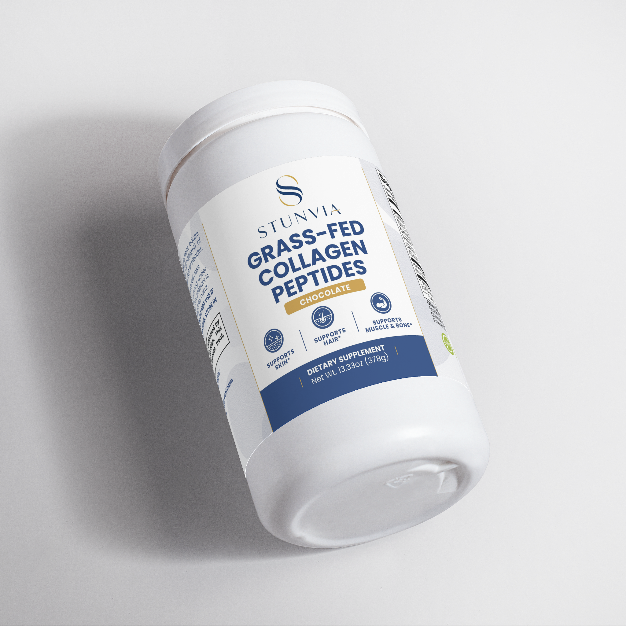 Grass-Fed Collagen Peptides Powder (Chocolate)